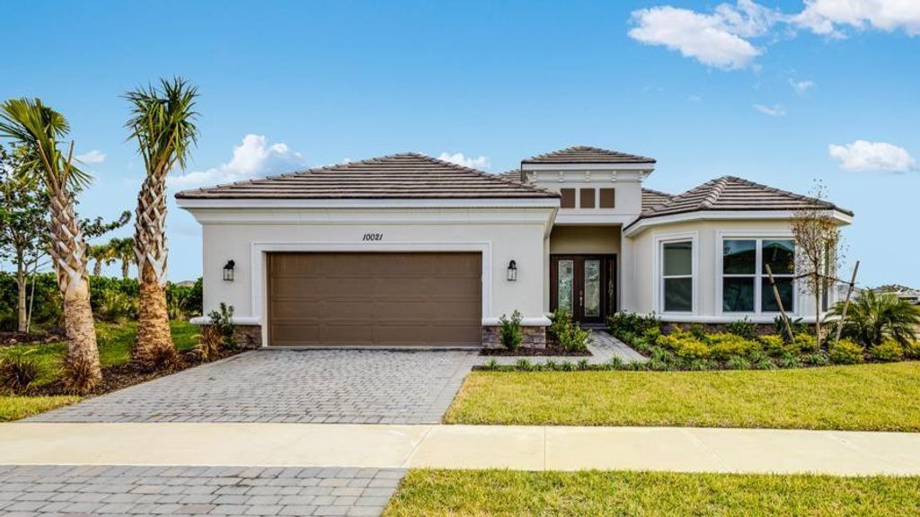 Photo of 10021 SW Davanti Drive, Port Saint Lucie, FL 34987 (MLS # F10465137)