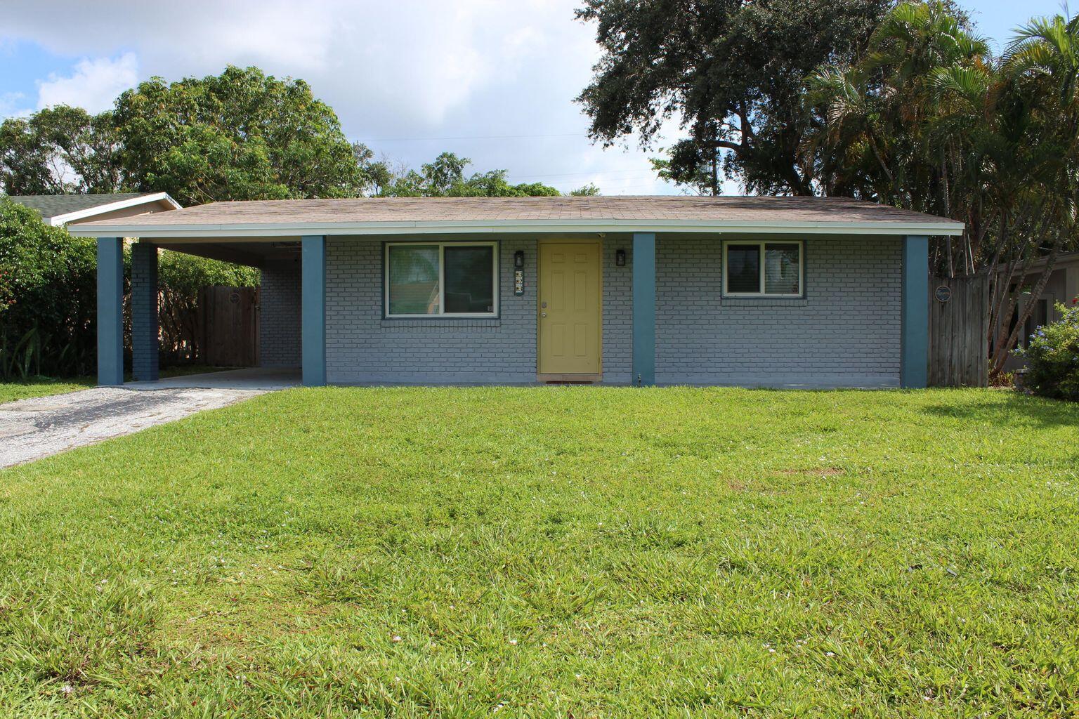 This single-family pool home with 3 beds, 2 baths and an attached carport in minutes from the beach. All upgraded impact windows, new A/C, and has been freshly painted inside and outside. The large patio has just been redone. Space for entertaining with pool area and natural greenery for view. Located in East Lantana, less than a half mile to Lyman Kayak Park on the intracoastal and only 1.1 miles to the Beach. Schedule your showing today.