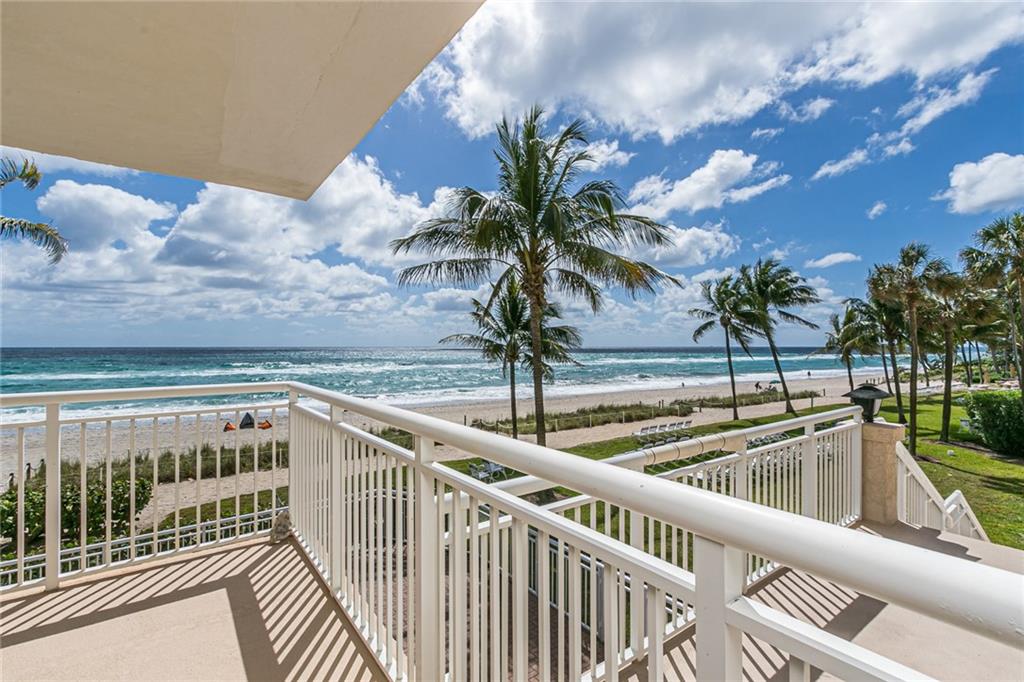 NO OTHER UNIT LIKE THIS, WALK OUT YOUR PATIO DOWN THE STAIRS AND YOU ARE ON THE BEACH.
WALK A LITTLE FURTHER YOU ARE AT THE POOL. AWESOME OCEAN VIEWS FROM THE MOMENT YOU WALK IN.
NORTHEAST CORNER WRAPAROUND BALCONY. 19"X19" PORCELAIN TILE THROUGHOUT.
THE KITCHEN HAS BEEN OPENED UP TO THE MAIN LIVING ROOM. THERE IS FREE LAUNDRY FACILITIES ON
EACH FLOOR. ALL HURRICANE IMPACT GLASS. AMENITIES INCLUDE HEATED POOL, EXERCISE ROOM, SAUNA,
COMMUNITY ROOM AND DOCKAGE BASED ON AVAILABILITY.
50-YEAR INSPECTION DONE.