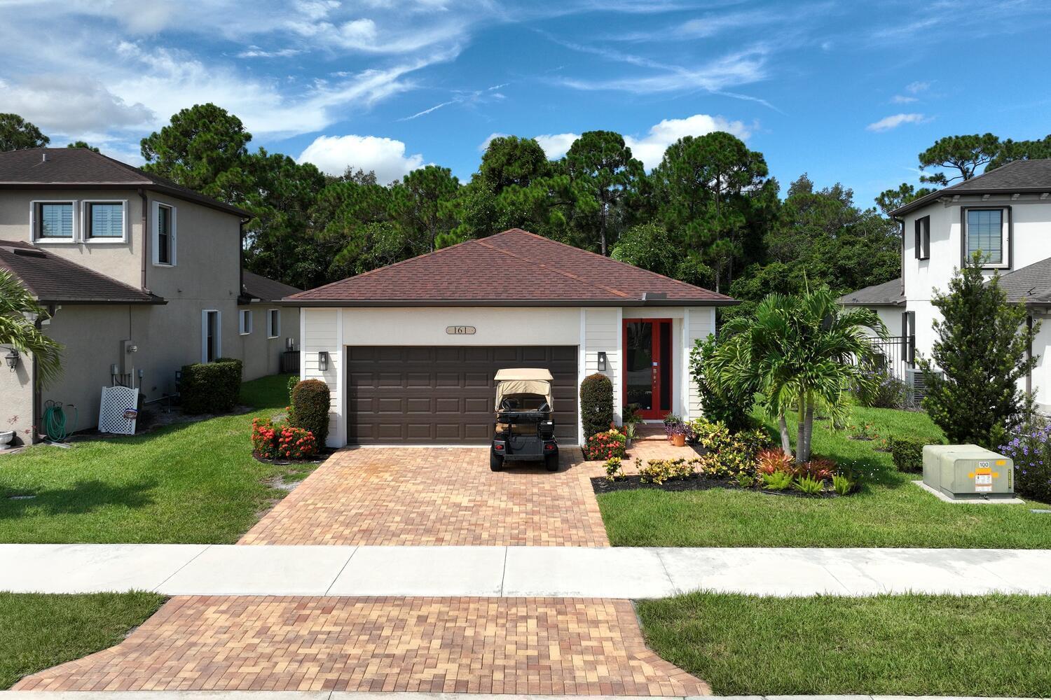 Premium Location, Impeccable Condition PLUS Amazing Value! Discover this ''NEW in 2022'' FULLY Upgraded Solid Concrete Block Home with Impact Windows, Impact Sliders & Impact Doors! The Open Patio to the rear offers serene & relaxing Preserve views. The Interior finishes are Exemplary & include Ceramic Tile throughout the Home,Textured walls,Volume ceilings,Plantation shutters,LG Front Load Washer & Dryer plus LED dimmable Lighting & Ceiling fans. The Gourmet Kitchen offers 2 Pantries,a Large Island with Granite Countertops & Backsplash,Soft-close Wood Cabinetry,Stainless Steel Appliances & a Reverse Osmosis Water system. Visconti at Sandpiper Bay has Low HOA dues & covers Gate access & Lawn care: ALL WITH NO CDD! Close to the Saints Golf Club,Dining,Shopping & Hutchinson Island Beaches.