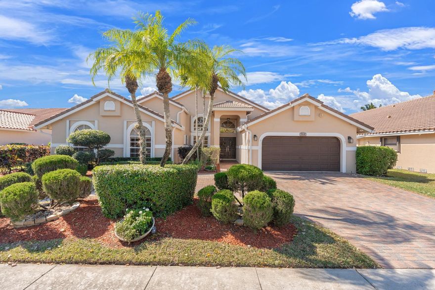 Exquisite 5-bedroom, 3-bath single-family residence in the heart of Coral Springs, perfectly located near premier shopping, dining, and zoned for A-rated schools. Set on an exceptional waterfront lot, this meticulously maintained home features a resort-style pool and no HOA. Designed with a desirable split floorplan, the home offers a large open kitchen, vaulted ceilings, and an abundance of natural light throughout. Recent major upgrades include a newer roof, new A/C systems, new electrical panel, and new water heater 66 gallons, reverse osmosis water system, whirlpool self-heating bathtub, providing modern comfort and peace of mind. A true luxury offering in a perfect location.
