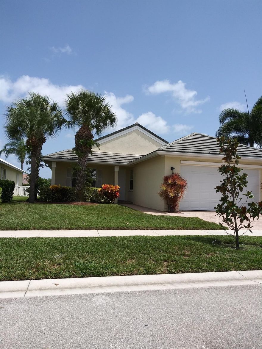 This home is move in ready and the community is a beautiful place to live and enjoy the pool/clubhouse and all the other amenities.