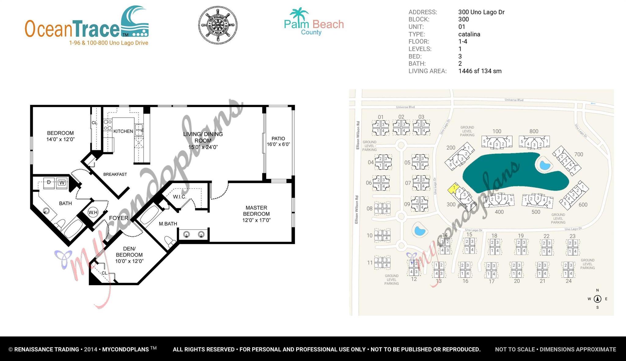 OCEAN TRACE CONDO - Residential Lease