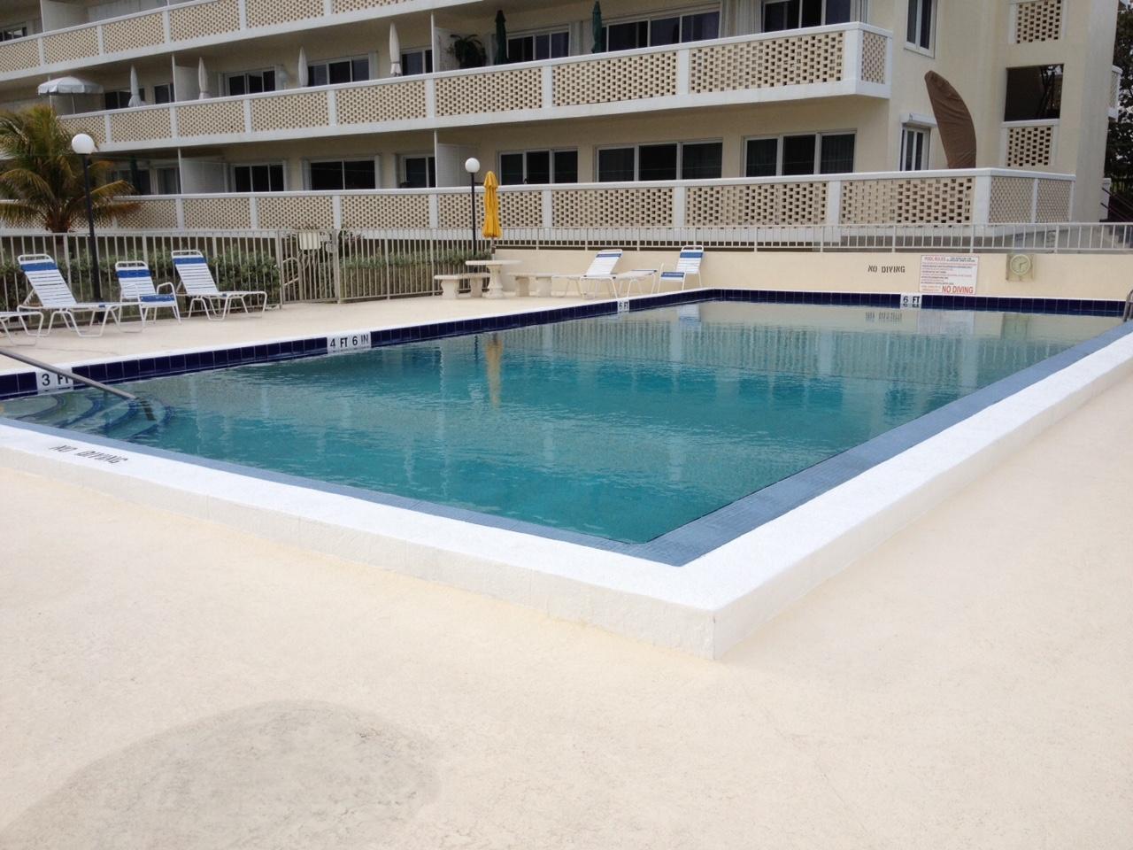 The building is undergoing exterior renovation, expected to be completed by JUNE 15, 2025.Every day is a beach day in this updated 1/1.5 first-floor condo/apartment located on the island of Palm Beach on a beachfront building. This prime location is within walking distance to the Palm Beach Par 3 Golf Course, Al Fresco Restaurant and several other restaurants, The Four Seasons Hotel, the Phipps Ocean Park which offers tennis courts and will be undergoing a $30 million in improvements in 2025. Just steps from your own beautiful private beach and swimming pool. Granite kitchen with stainless steel appliances. No pets/ No smokers. Available November 1, 2024. Annual lease. $2,000.00/month(unfurnished)