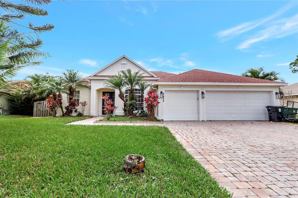 Photo of 2922 SW Rosetta Street, Port Saint Lucie, FL 34953 (MLS # R10945358)