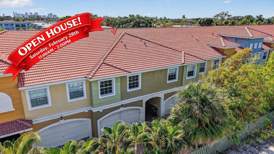 Live the ultimate Wilton Manors townhome lifestyle in this private semi-gated enclave of just 12 residences at Villa Escondida. This spacious 3-bedroom, 2.5-bath fee-simple townhome offers nearly 2,000 sq ft, a 2-car garage, and a private courtyard with splash pool—rare for the area. Inside, enjoy volume ceilings, open living and dining spaces, and a split-bedroom layout ideal for comfortable living and entertaining. The kitchen features granite countertops and stainless appliances, while the oversized primary suite offers two walk-in closets, balcony access, and a well-appointed bath. Quiet residential setting just minutes to Wilton Drive, downtown Fort Lauderdale, beaches, shopping, and dining. Boutique community living with low maintenance and an unbeatable central location.