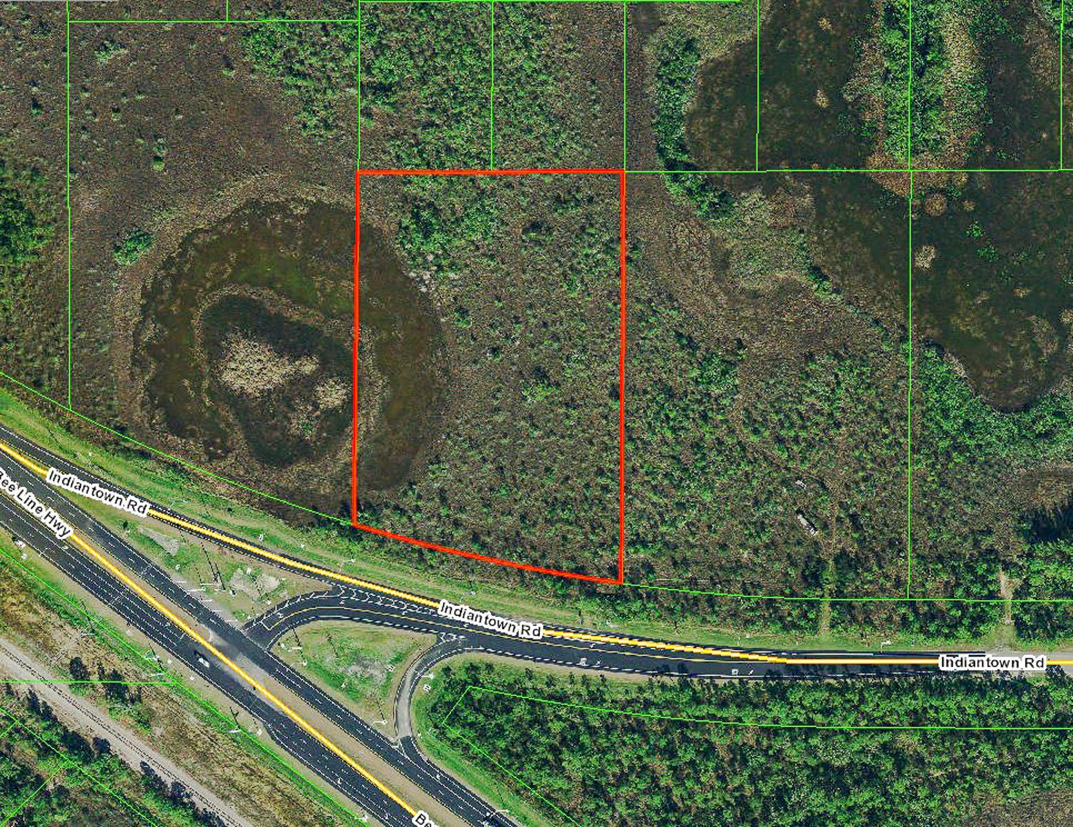 This 5.8 acre lot has an excellent location directly on Indiantown Rd (SR-706) at the Bee Line Highway (SR-710) intersection. Located in the path of progress. Currently zoned agricultural-residential with potential commercial and industrial re-zoning. Major highway expansion to four lanes completed in 2016. Owner financing available (30% down, 7.5% interest-only for 10 years).