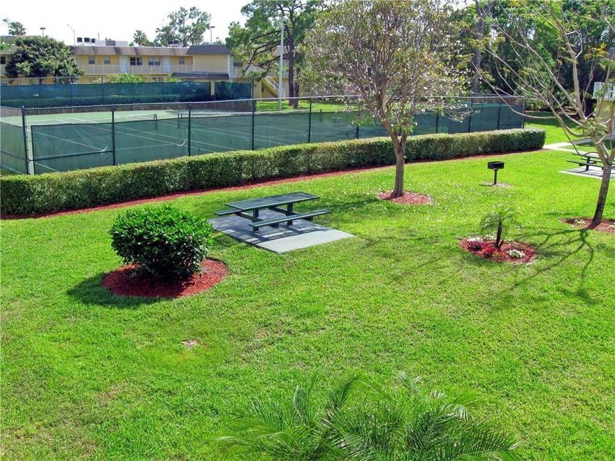 2 BEDROOM 1 BATH CONDO IN POPULAR VILLAGE PARK IN OAKLAND PARK AND A FANTASTIC LOCATION TO EVERYTHING.  You can literally walk to Publix, restaurants, Walgreens and many local businesses. A GREAT INVESTOR OPPORTUNITY. TENANT HAS BEEN THERE SINCE 2010.  AC is less than 5 years old and has flex insulated ducting to all vents. The Village Park Community has tennis courts, fitness center, BBQ area and beautiful heated pool. The unit is located in the quiet NE corner of the community.  Priced to sell quickly.
