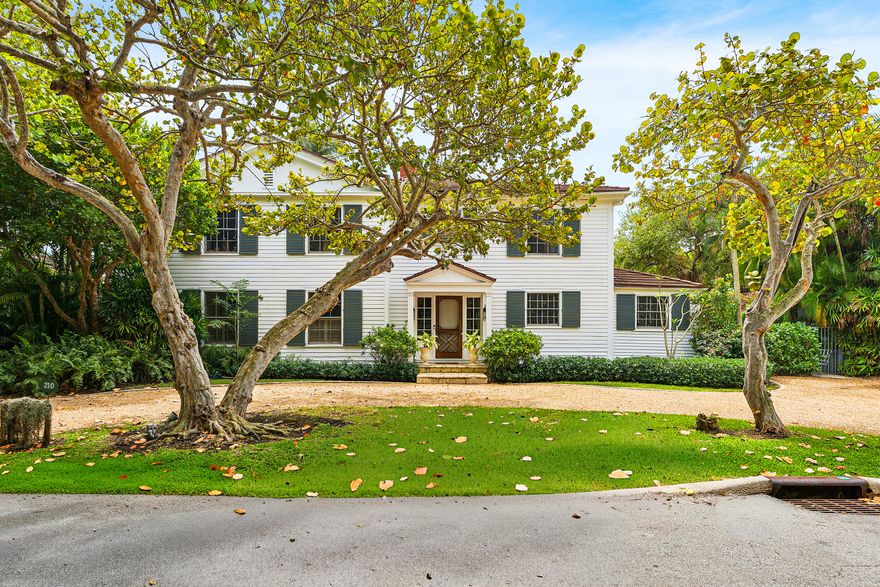An exceptional opportunity in Palm Beach's coveted north end.   Just 3 homes from the Atlantic Ocean.  Set on a prime 100' x 127' lot with private beach access, this rare family compound offers the ultimate blend of location, scale and potential.  The property features a four- bedroom main residence and a separate two-bedroom guest house, creating an ideal setting for hosting, entertaining, or multigenerational living.    Surrounded by lush greenery and offering remarkable privacy, this estate invites endless possibilities - renovate, reimagine, or build a custom ocean-proximate masterpiece in one of Palm Beach's most prestigious and serene neighborhoods.  Properties this close to the ocean, with this level of privacy and flexibility, are increasingly rare - making this a true investment,