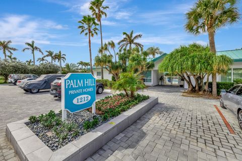 A home in Hillsboro Beach