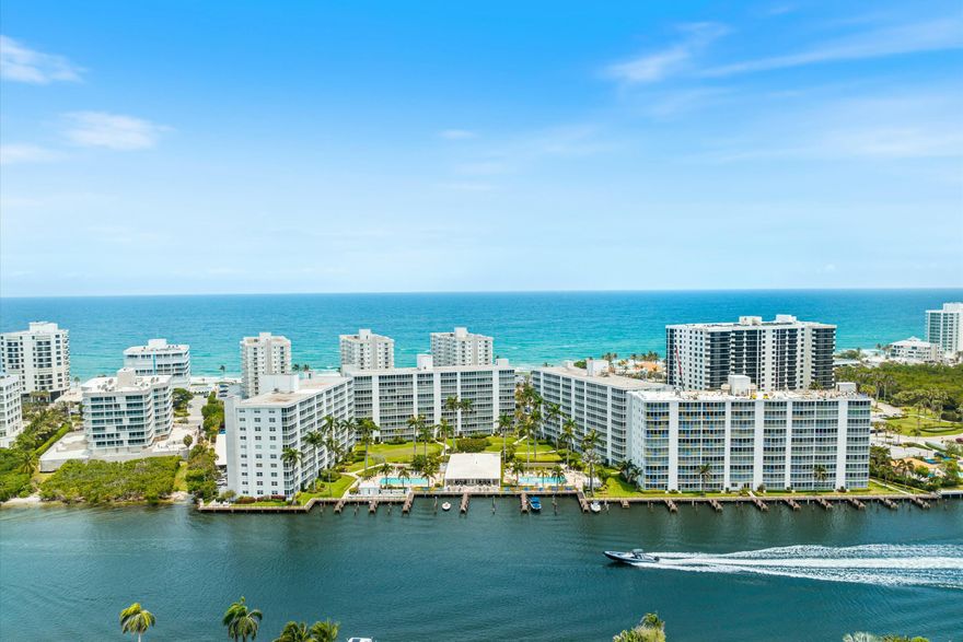 **Seagate of Highland Beach - 3 Miles of Private Oceanfront Paradise**

Available **June 1 - December 31, 2025 (off-season only)**, this beautifully maintained 1-bedroom, 1.5-bath condo offers stunning **ocean and Intracoastal views** in one of Highland Beach's most desirable beachfront communities. Enjoy breathtaking sunrises and sunsets, an updated white kitchen, impact windows and doors, and a Murphy bed for guests.

Seagate amenities include **private deeded beach access, two pools, four new BBQ areas, fitness center, putting green, shuffleboard, and bocce.** Ideally located between Boca Raton and Delray Beach, this is the perfect off-season coastal retreat.