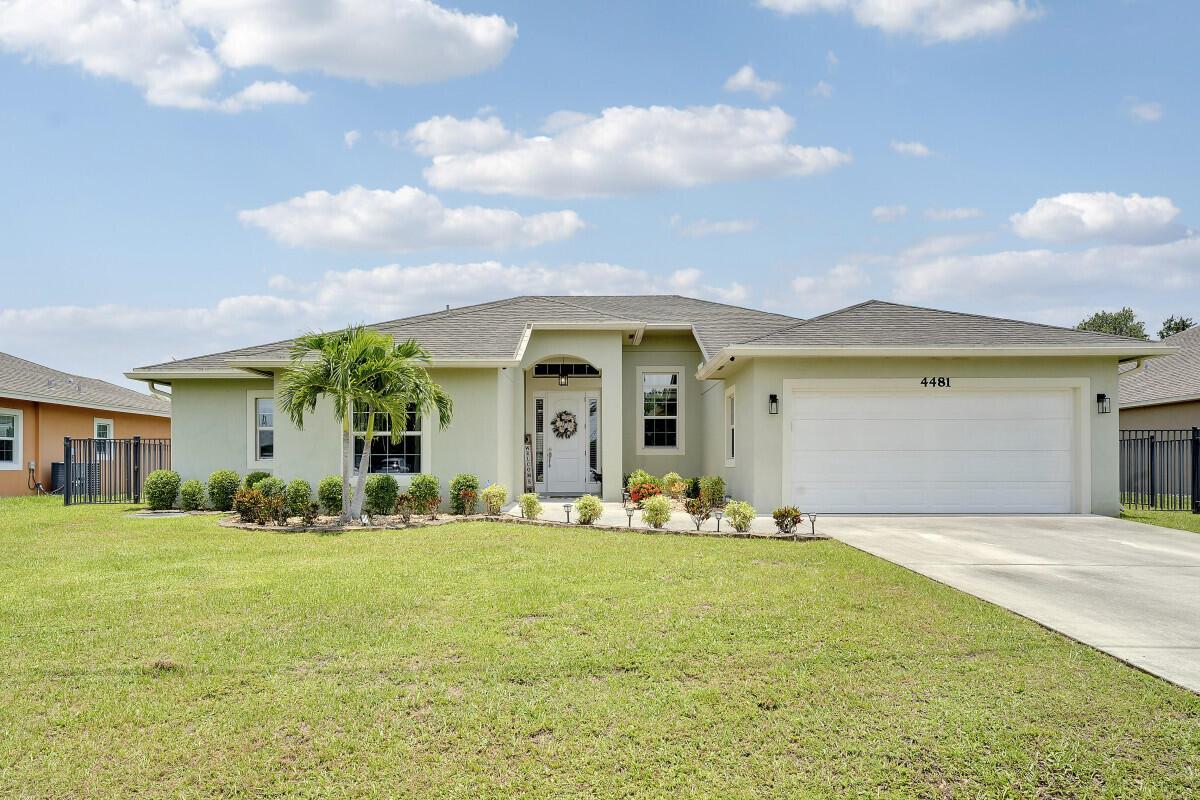 THIS LOVELY CBS 2017 BUILT POOL HOME OFFERS YOU THE SPACE, LOCATION AND UPGRADES YOU HAVE BEEN LOOKING FOR! SPLIT BEDROOM FLOOR PLAN PROVIDES PRIVACY AND COMFORT FOR YOUR FAMILIES LIFESTYLE. UPGRADED 10' LUXURIOUS TRAY CEILINGS ADD ELEGANCE TO THIS SHOW STOPPER! DESIGNER BUILT-IN WALL UNIT IN DINING ROOM FEATURES AN INFRARED FIREPLACE-HEATER COMBO AND OFFERS A SPACIOUS DINING AREA FOR YOUR ENTERTAINING NEEDS. LIGHT AND BRIGHT KITCHEN FEATURES 42'' CABINETS, QUARTZ COUNTERTOPS COMBINED WITH AN ELEGANT GLASS TILE BACKSPLASH AND SS APPLIANCES. SPACIOUS PRIMARY BEDROOM AND BATHROOM INCLUDES A FRENCH DOOR TO THE OVERSIZED OUTDOOR LANAI AREA. THE PRIMARY BATH FEATURES DOUBLE VANITY WITH QUARTZ COUNTERS, SEPARATE WALK-IN SHOWER AND AN OVERSIZED JETTED SOAKING TUB FOR THOSE WHO LOVE TO BATHE.