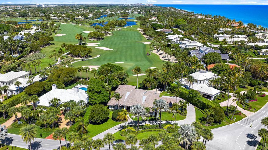 Ideally positioned along the 15th green and just across the street from the Beach Club, this beautifully refreshed golf course home offers timeless design and exceptional convenience. Recently updated with a new roof and fresh interior and exterior paint, the residence features 5 bedrooms, 5 baths, and 4,081 square feet under air. Expansive windows fill the home with natural light while showcasing tranquil fairway views. The thoughtful layout includes a spacious primary suite, private study, and multiple comfortable living areas. Set on approximately ½ acre, the property also includes plans for a new pool scheduled for completion in June 2026, creating an exceptional opportunity to enjoy the classic Lost Tree lifestyle.