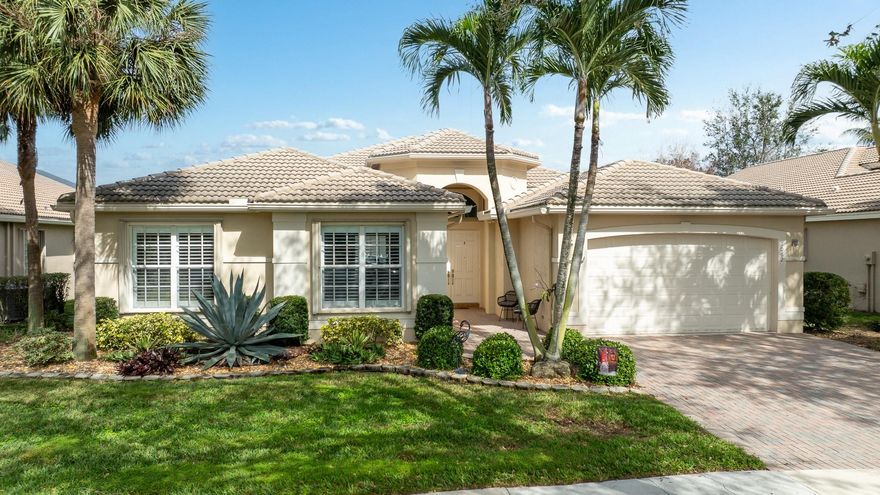 3D tour online. View this home from the comfort of your sofa! Enjoy one of the best lake views in the gated community of Valencia Pointe from your large screened in patio with 7-person hot tub/spa.  Spacious four bedroom, 2.5 bath features a formal living room, dining room, family room, chef's kitchen with center island, granite countertops, under and above cabinet lighting, walk-in pantry, snack bar and breakfast area. Large master retreat with bay window/sitting area, two walk-in closets, coffered ceiling, dual sinks, soaking tub and walk-in shower.  Two Carrier A/C units with U/V lights (2024 and 2021). New LG washer and steam dryer (2023), new garage door opener, French door refrigerator (2023)