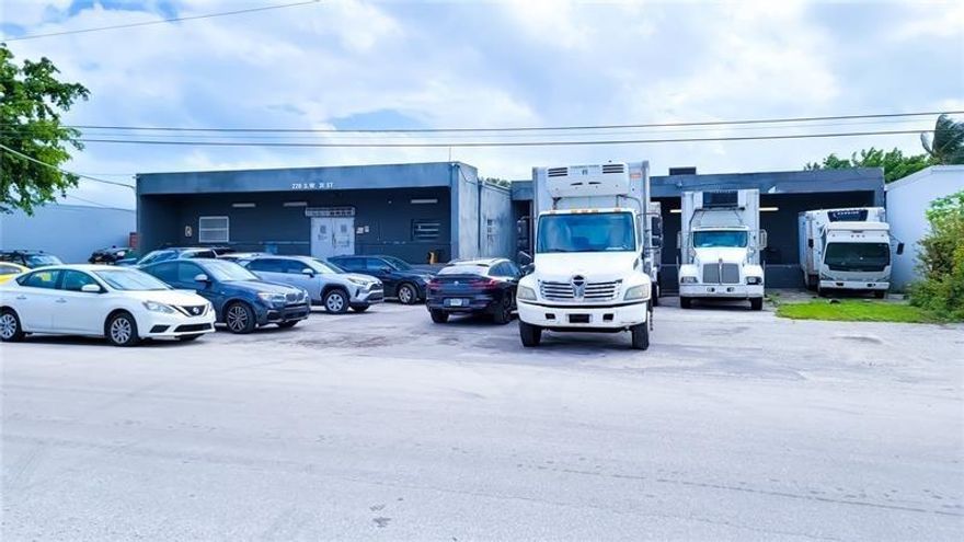 The property was leased. commercial kitchen located east of 95 and west of Federal Hwy providing easy access to all the major arteries. The property was previously a USDA-certified airline food service facility contains all the features that are necessary, such as a large hood system, grease trap, 3 walk-in refrigerators, walk-in freezer: , dry storage, dishwashing area and a large open area for production. Floors are tiled and contain floor drains . 3-phase power. The property has 2 dock height bays, CBS construction and Twin-T concrete roof which provides 12 to 13 feet clearance. The parking ratio is approximately 3.2 parking spaces /1000 SF with a total of 30 spaces. 
The subject site contains 18,597 ft.² and is zoned I. To view the zoning regulations click here.