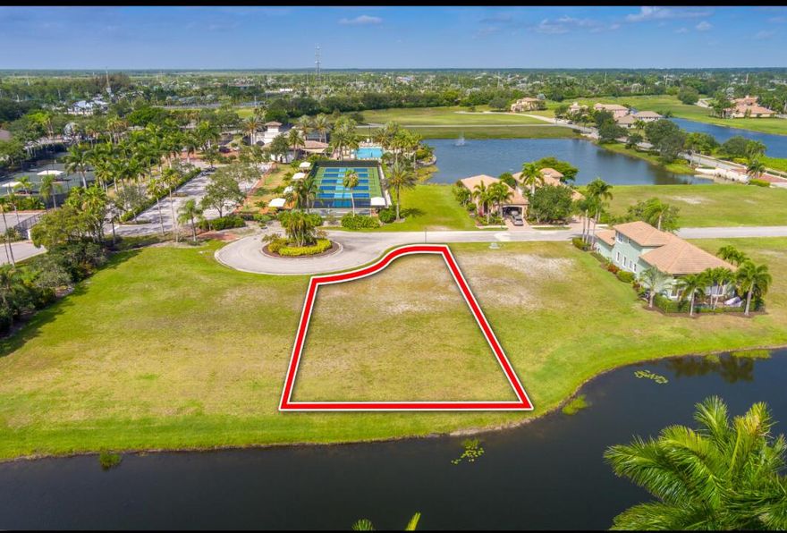 Just hitting the market, property for sale at 116 Southeast Rio Palermo, Port St. Lucie, FL, USA. Beautiful waterfront lot in Tesoro country club 2000 ft. minimum negotiable.