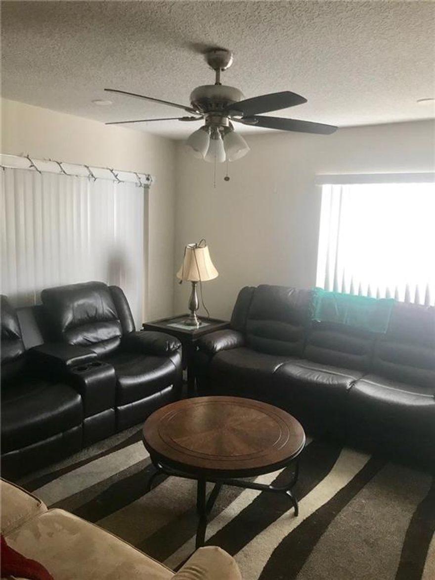 2nd Floor condo in Township which includes all the amenities like Pool, Tennis, Library, Ping Pong, Pool Tables, and more. The unit has some furniture in the 2nd bedroom and living room but can be totally unfurnished if need be. The unit has a new AC and has been partially renovated. Looking for yearly steady income tenant with good history.