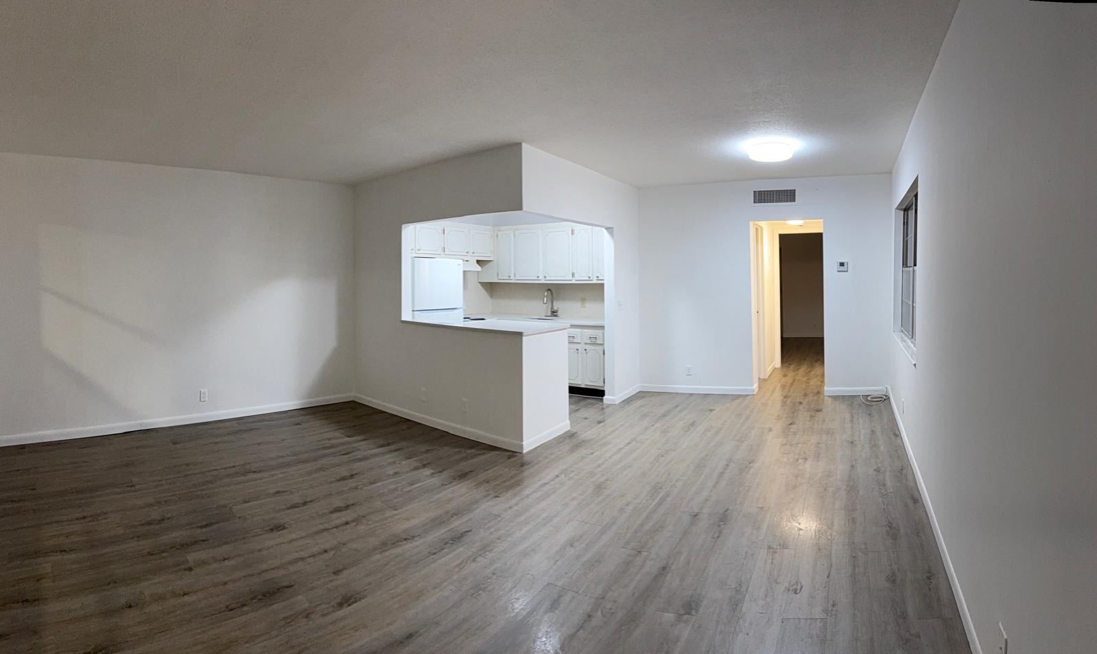 Welcome to a charming 1-bed, 1.5-bath apartment located in the vibrant 55+ community. This remodeled unit offers one bedroom with walk in closet, a full bathroom, plus a half bath. New floors, new appliances, freshly painted, a large living room, lots of Sunlight!! Century Village is known for its exceptional amenities, including a clubhouse, theater, fitness center, game rooms, heated pools, tennis courts, shuffleboard, and a full calendar of social activities. The community also features 24/7 gated security and complimentary transportation services. ONLY FIRST MONTH AND SECURITY DEPOSIT TO MOVE IN + (applicable rent process fees). Don't miss out on this wonderful opportunity, schedule a showing today! ''More pictures coming soon.'' New Stive coming soon.''