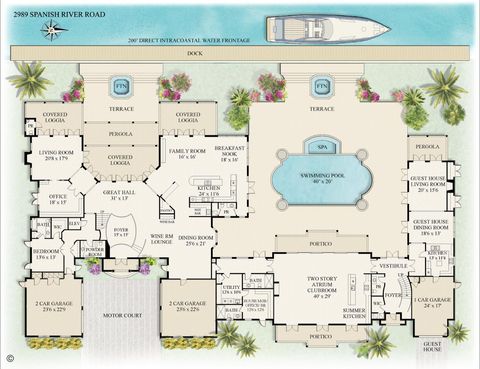 Tiny photo for 2989 Spanish River Road, Boca Raton, FL 33432 (MLS # R11146112)