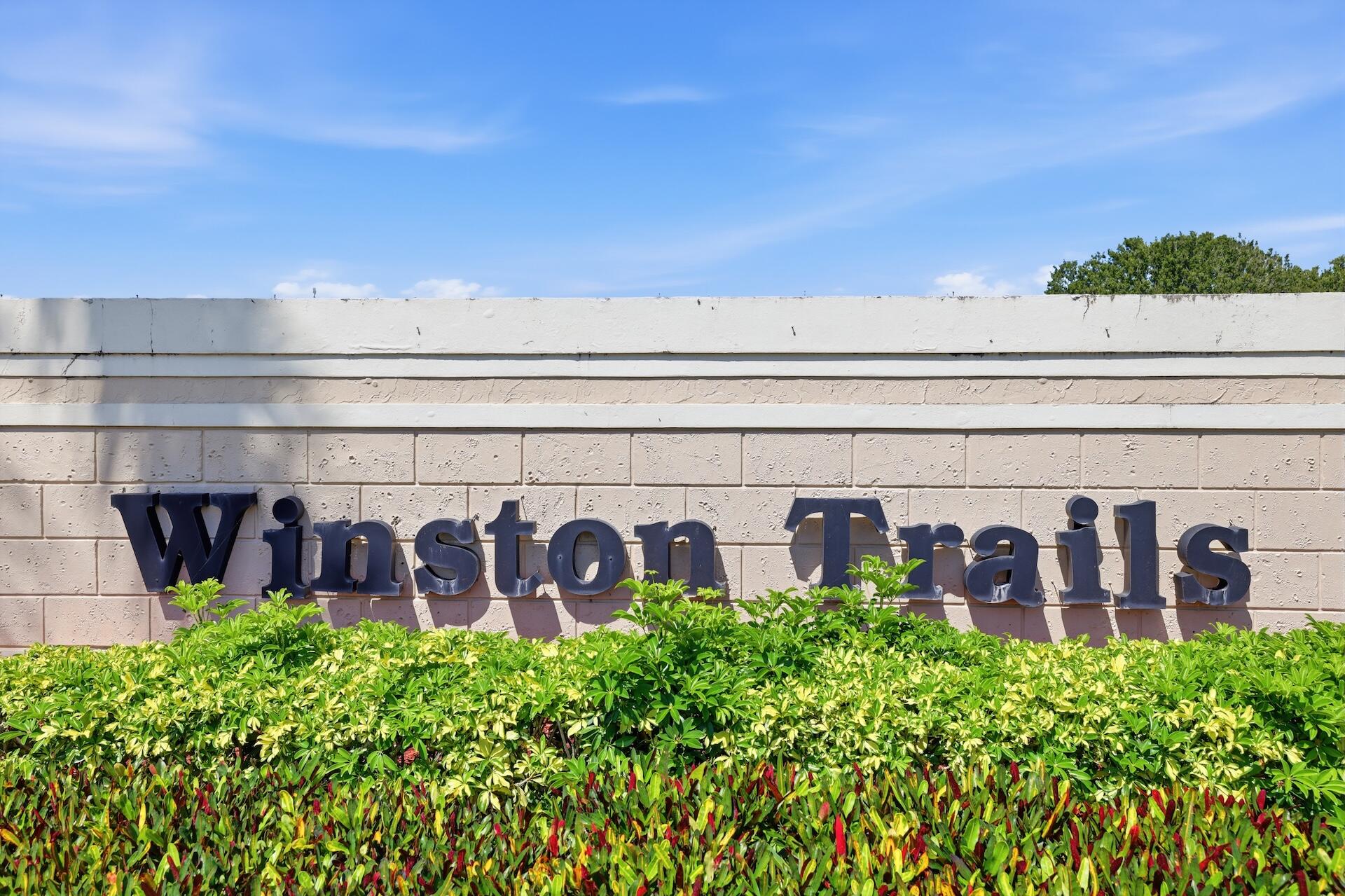 WINSTON TRAILS - Residential