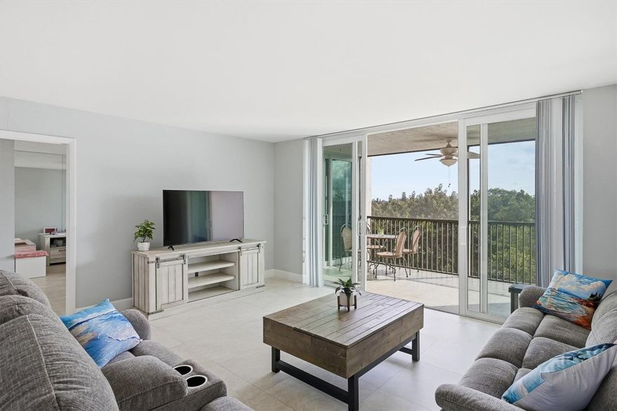 This spacious 3-bedroom, 2.5-bath corner unit in the gated "18th Hole at Inverrary" community features 1,700+ sq. ft. of light-filled living space with impact windows, tile flooring, and furnished interiors. The building has completed its 40-year certification and is positioned adjacent to the planned redevelopment of the Inverrary Country Club, which proposes a brand-new signature golf course. As a corner residence, this condo offers extra privacy and an abundance of natural light through additional windows. The layout, 1,760 square feet, makes it one of the largest floor plans available in the community. Equipped with impact windows and doors, noise reduction, and energy efficiency. The spacious master suite often includes a sitting area and walk-in closets. Features 2 full bathrooms