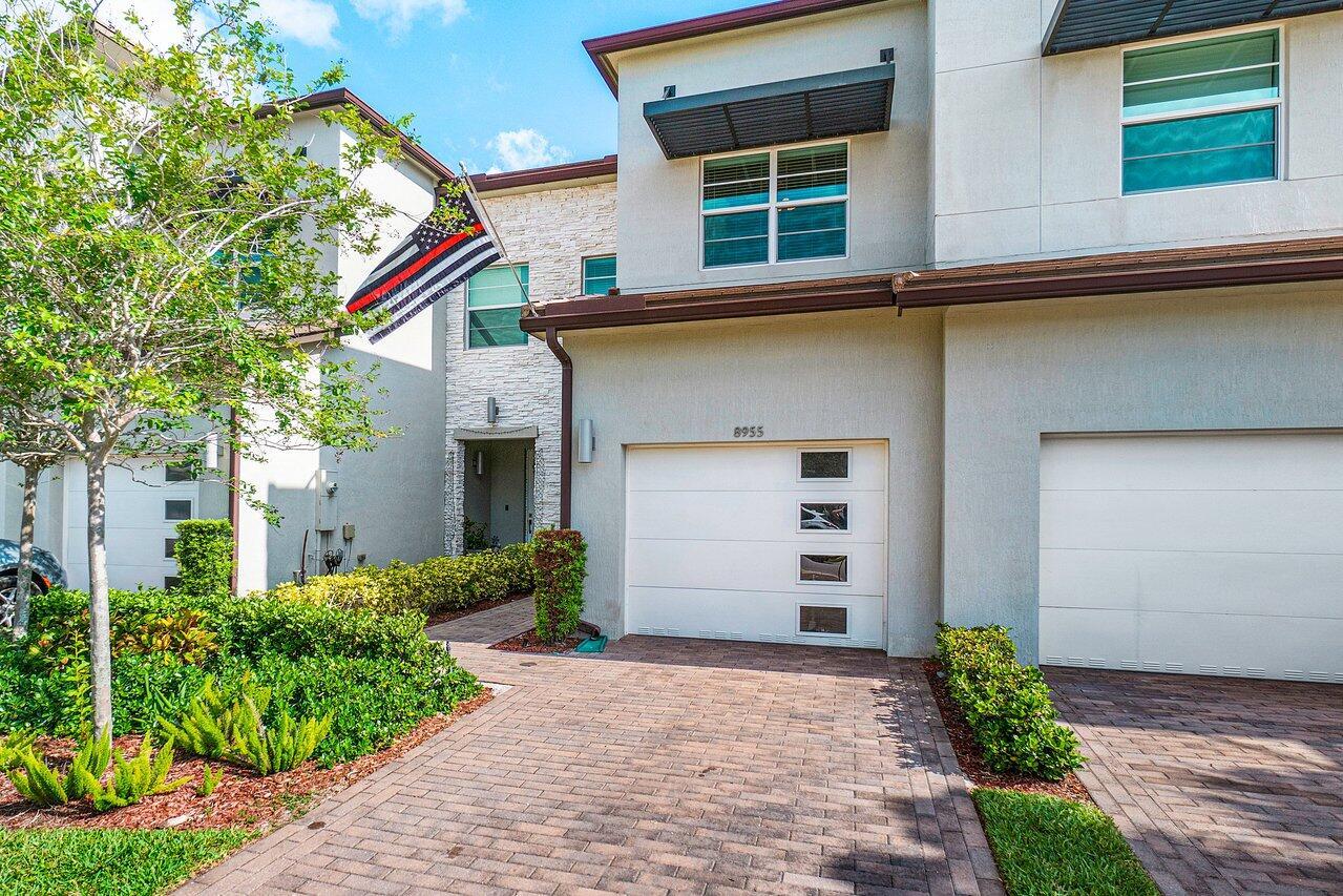 Welcome to this highly desirable, move in ready and partially furnished, 3/2.5 Townhome located in the exquisite and modern Andalucia neighbored. SMART home features, Impact rated windows, wood cabinetry throughout, SS appliances, garage, and a private back patio ideal for grilling and entertaining. Gated community close to all the shops, restaurants, turnpike, and walking distance to the brand new Dr. Joaquin Garcia High School!