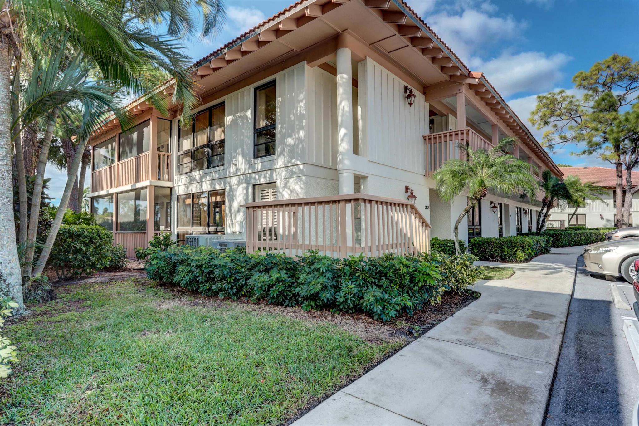 Take a look at this 2nd floor condo with scenic viw of the second fairway of the Championship Course at PGA National. This unit is furnished with sylish decor and ready for occupancy. AVAILABLE DECEMBER 15 TO APRIL 15 2026. No membership is included but close to many public golf facilitiies.