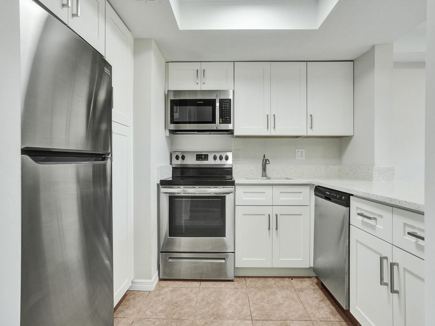 CAN MOVE IN RIGHT AWAY, NO ASSOCIATION APPROVAL REQUIRED. Fully remodeled townhouse in Coral Springs. Featuring an updated kitchen with stainless steel appliances, new cabinets & quartz countertops. Freshly painted. 1/2 bathroom downstairs, 3 beds & 2 baths upstairs. ALL IMPACT WINDOWS AND DOORS, new AC & water heater - you'll have no issues with this unit. Patio outside overlooks a park - no rear neighbors. Private washer & dryer in outside storage room. Landlord requires minimum 650 credit score. Tenant pays water, electric, cable, & internet.