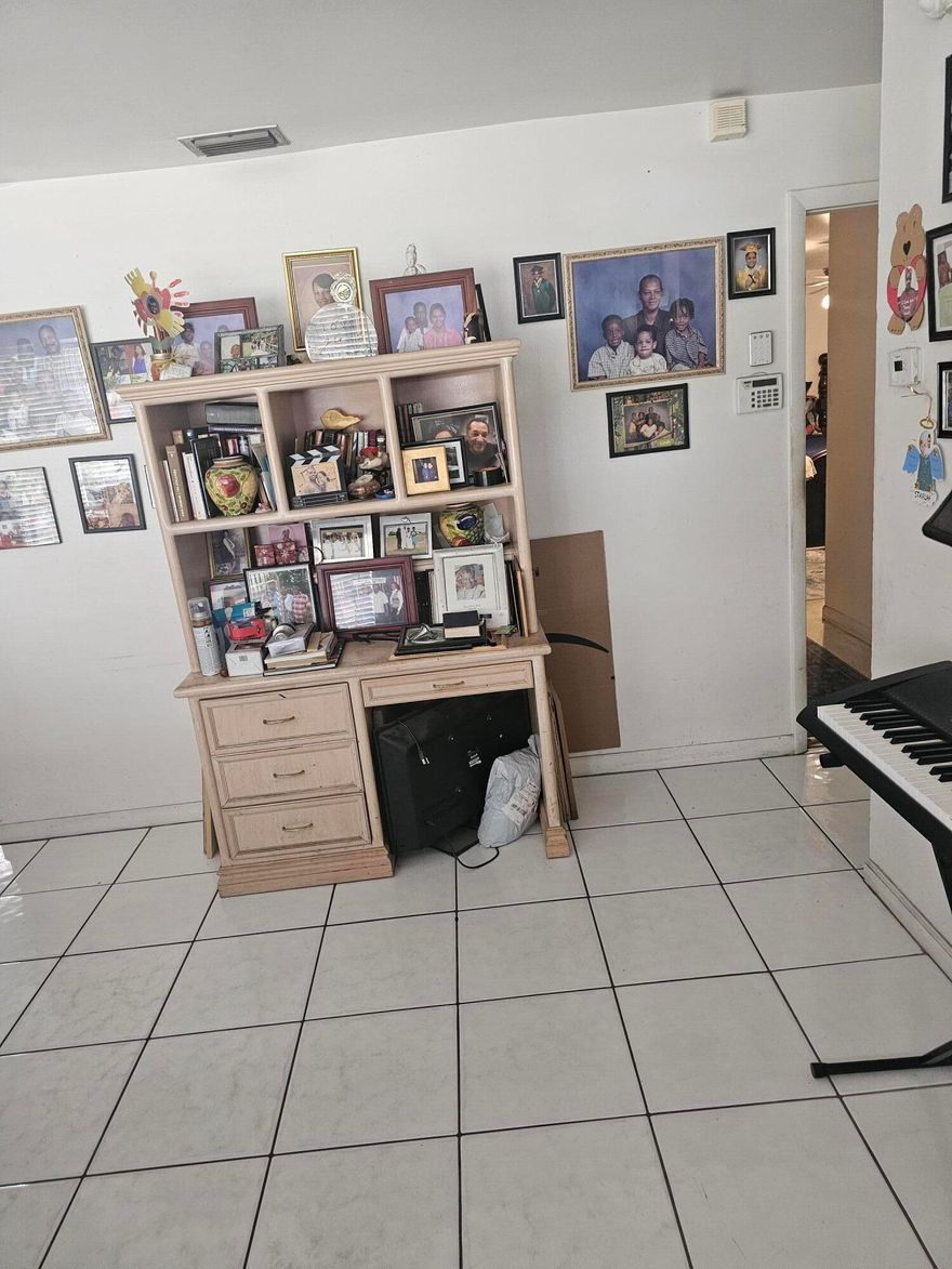 Beautiful 3x2 in desirable Lauderhill community, You will love this oversize corner lot, with tropical fruit trees and space for pool, Custom built driveway with pavers, giving  great curb appeal to property, Beautiful upgraded kitchen with good appliances. For showing, call listing agent