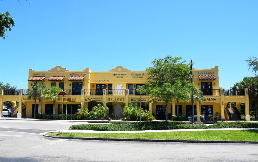 Fully Leased Office/Retail Building with Multiple Tenants. Encompassing 10,062+/- SF, this two-story building boasts 6 units on each floor.  Located directly across from Market Place of Hobe Sound, a Winn Dixie anchored shopping center. Long term tenants include Edward Jones, Hobe Sound Chamber Of Commerce, and The Macleod Group. All the leases are short term and under market, giving a new investor leverage to increase rents, and/or use part of the building for themselves. Most of the offices are exceptionally remodeled. There is outstanding exposure with street parking in front, and rare, connected parking lot with 22 spaces. Just a short walking distance to numerous restaurants including Harry & The Natives, The Grove, Amato's, Taylor Beach House Cafe, Citron Bistro, and Hobe Sound Socia