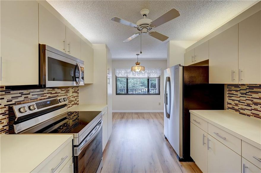 Amazing opportunity to own in Clairmont G @ Kings Point. This 3rd floor unit features: New impact windows/doors, New 2020 AC, extended living room w/New Flooring throughout, new carpet in bedrooms, updated eat-in kitchen w/SS appliances & decorative backsplash, master suite boasts walk-in closet & updated bath w/dual sinks. Amazing lake views from living room & master. Laundry room w/full size washer/dryer. Unit is close to stairs & New Elevator. Maint.fee includes cable/internet,water/trash,insurance,lawn,roof, bldg exterior & common areas. Verified 55+ Kings Point offers tons of activities! Amazing amenities include 24 hr. guard gate, State-Of-The-Art Performing Arts Theatre,heated pool,clubhouse,gym,BBQ area,tennis courts,shuffleboard +more! Deed paid in full & Blg Financials excellent. Amazing opportunity to own in Clairmont G at Kings Point. This 3rd floor unit features: New impact windows/doors, New 2020 A/C, extended living room w/laminate floors, new carpet in bedrooms, updated eat-in kitchen w/SS appliances & decorative backsplash, master suite boasts walk-in closet & updated bath w/dual sinks. Amazing water views from living room & master. Laundry room w/full size washer/dryer. Unit is close to stairs. Maintenance fee includes cable/internet, water/trash, insurance, lawn/landscaping, roof, building exterior & common areas. Verified 55+ Kings Point offers tons of activities! Amazing amenities include 24 hr. guard gate, State-Of-The-Art Performing Arts Theatre, heated pool, clubhouse, gym, BBQ area, tennis courts, shuffleboard +more! Deed paid in full. PER ASSN: No leasing, No pets, 20% min down, 700 credit & $35k min income