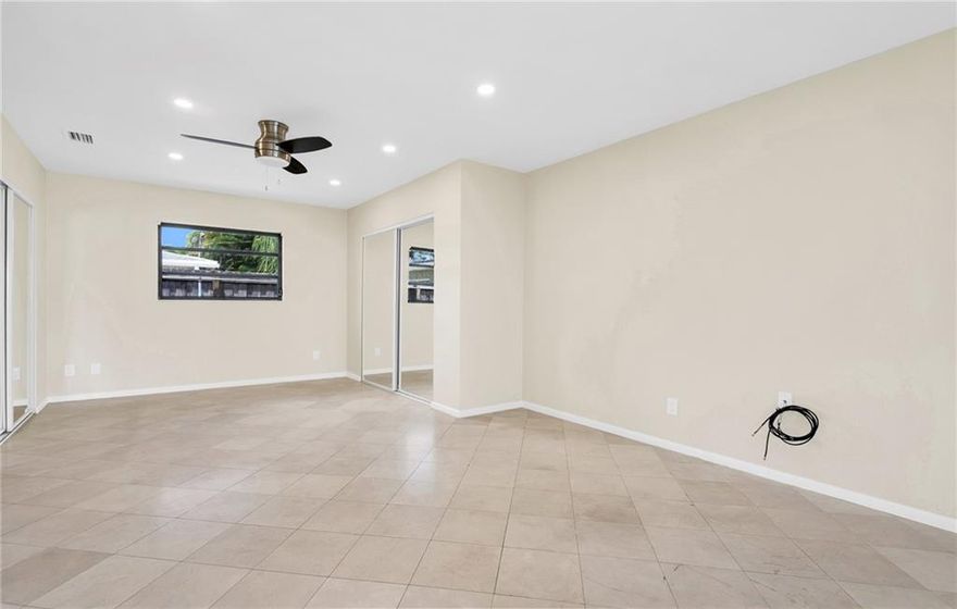 Nicely remodeled 3 bedroom 2 bathroom home with a full size garage. Very large master bedroom with multiple closets. Stainless steel appliances, new roof, a/c, and on demand hot water heater. Upgraded sprinkler system with a new pump. In ground jacuzzi in the backyard. The house has a large covered patio in the backyard with new lighting and dining table included. The attic has new ductwork and fully insulated for efficiency. Priced to sell.