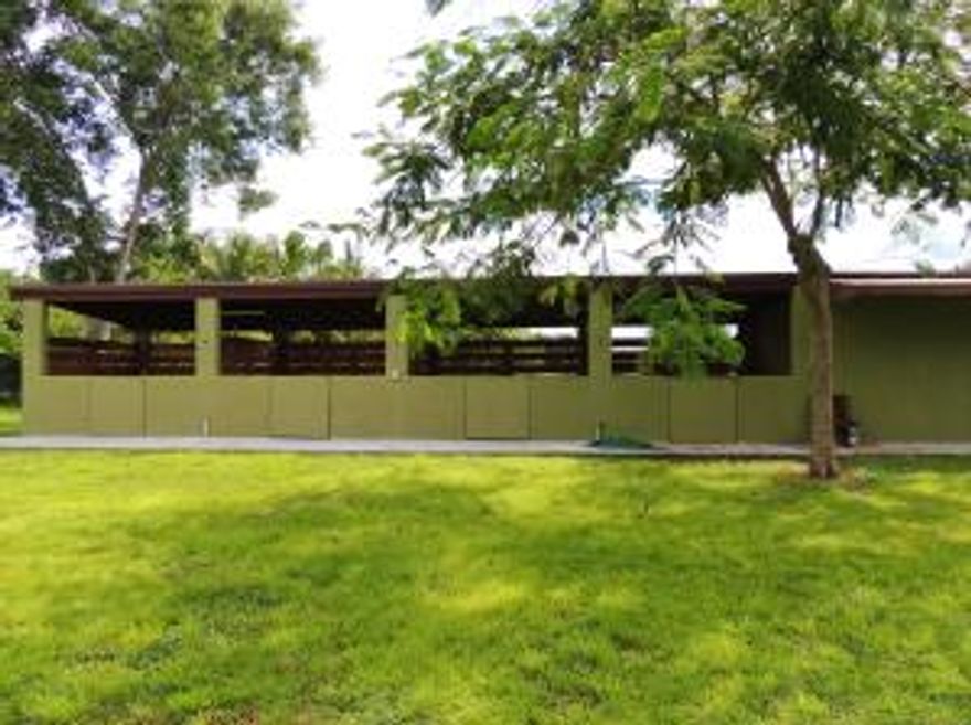 Gorgeous 10 acre equestrian property for seasonal lease. The lease includes 12 12'x12'stalls, tack room, feed room, paddocks, and stunning 5 acre polo field. Lease also includes a 1 bedroom / 1 bathroom studio apartment. This private property is perfectly set up for a hunter/jumper and is beautifully maintained. The owner will provide jumps upon request. This is a wonderful landlord who is willing to make adjustments to the property to suit the tenants needs.