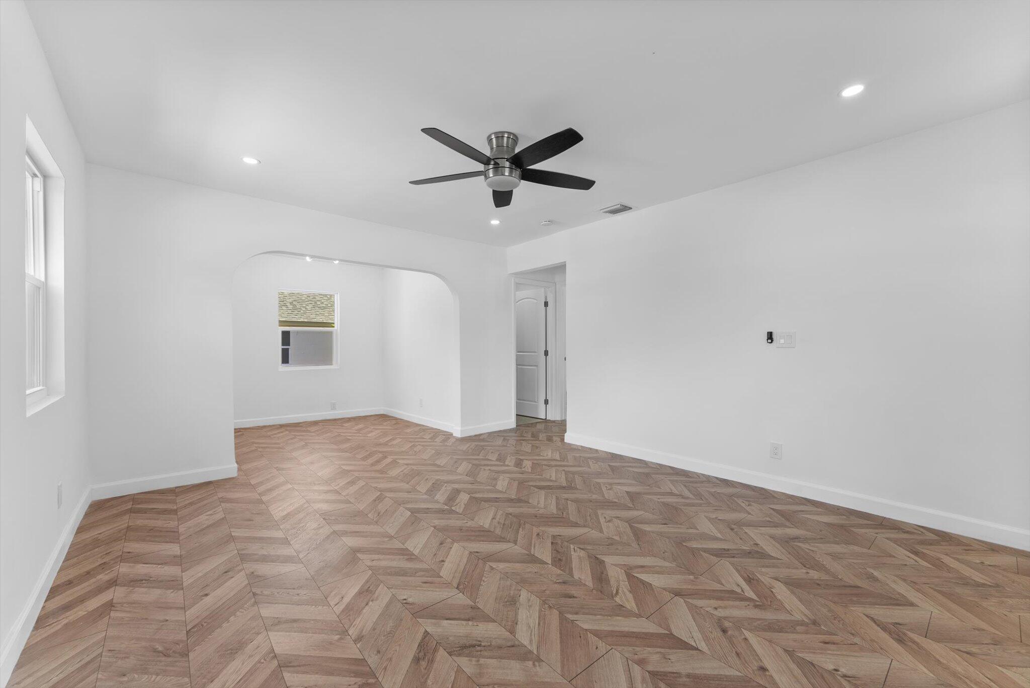 This property, which has undergone comprehensive renovation, is zoned as Mixed Use/Commercial (MU-E). This designation allows it to serve as either a residential or commercial property or both at the same time. The main building comprises of a 2-bedroom, 1-bathroom home with tiled bathroom and modern kitchen. The detached garage is outfitted with a bathroom and kitchenette. This versatile property is suitable for multi-family living, single-family residence, or various business purposes, such as an office, coffee shop, restaurant, or art studio to name a few. Additionally, the property includes two separate electric meters for the house and garage. The property has New Roof, New AC and New Water Heater.