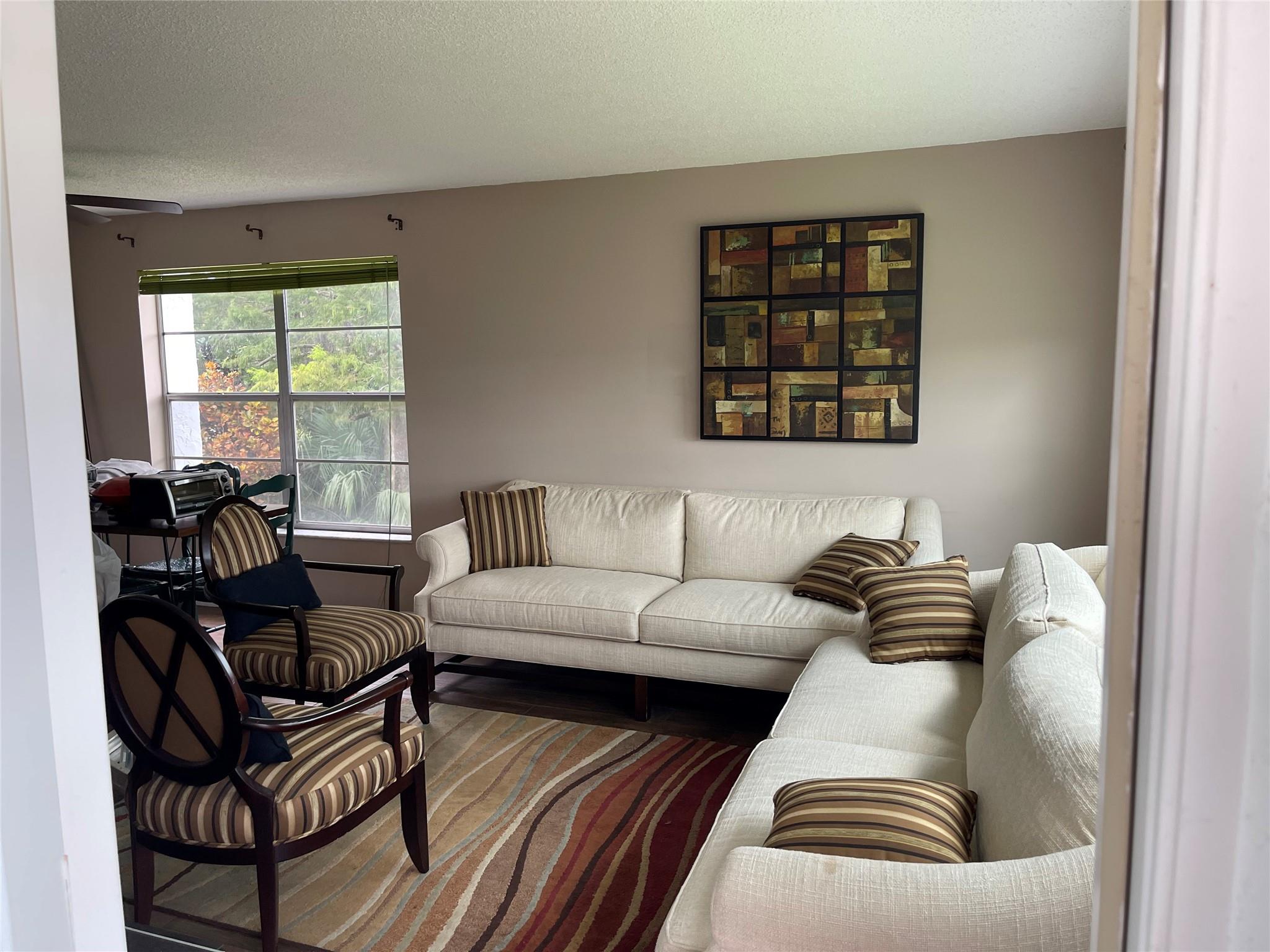 Nestled in a serene 55+ community, this beautifully maintained second-floor condo offers a peaceful retreat with
spectacular golf course views. Enjoy the comfort of 1 bedroom, 1.5 bathrooms, and a spacious oversized walk-in
closet. The unit is spotless and features tile flooring throughout The eat-in kitchen boasts ample cabinetry and
provides a perfect space. The in-unit washer and dryer add to the convenience of daily living. The bedroom has an
en-suite bath, offering privacy and comfort. Assigned parking space. Community amenities include a clubhouse,
pool, and cable TV service. Animal Support Allowed