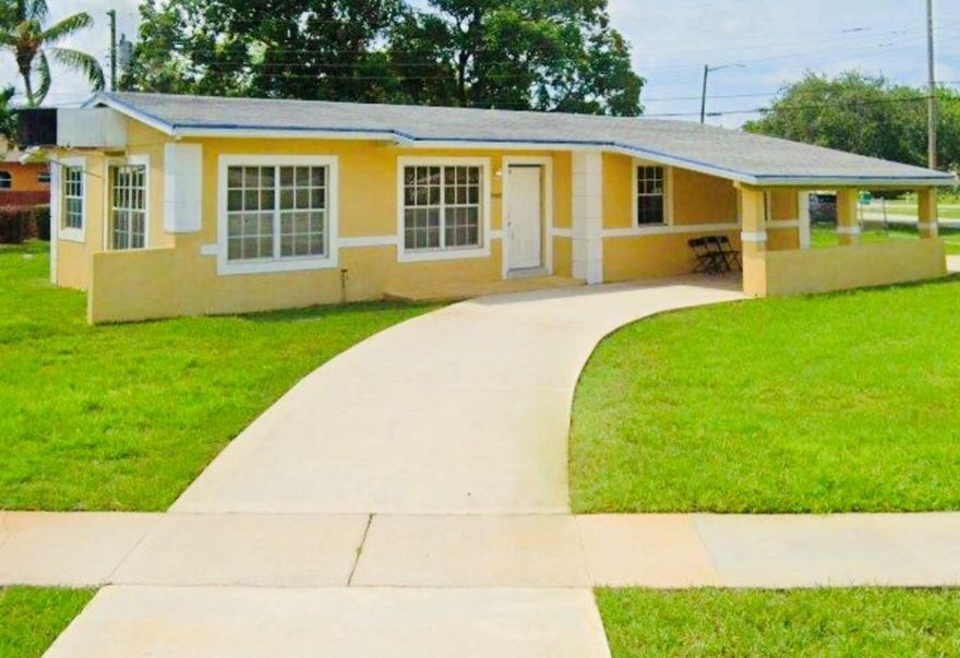 **SELLER VERY MOTIVATED** Move right into this beautifully updated Lauderhill corner lot home featuring 3 bedrooms and 2 bathrooms with an open, light-filled layout. Enjoy a spacious yard perfect for entertaining, a modern updated kitchen with sleek appliances, and stylish finishes throughout. Conveniently located near top schools, parks, shopping, and major highways, this home offers both comfort and lifestyle. Whether you’re relaxing indoors or enjoying the outdoors, this property is ready to welcome its new owners and make every day feel like home. Additional pictures to come