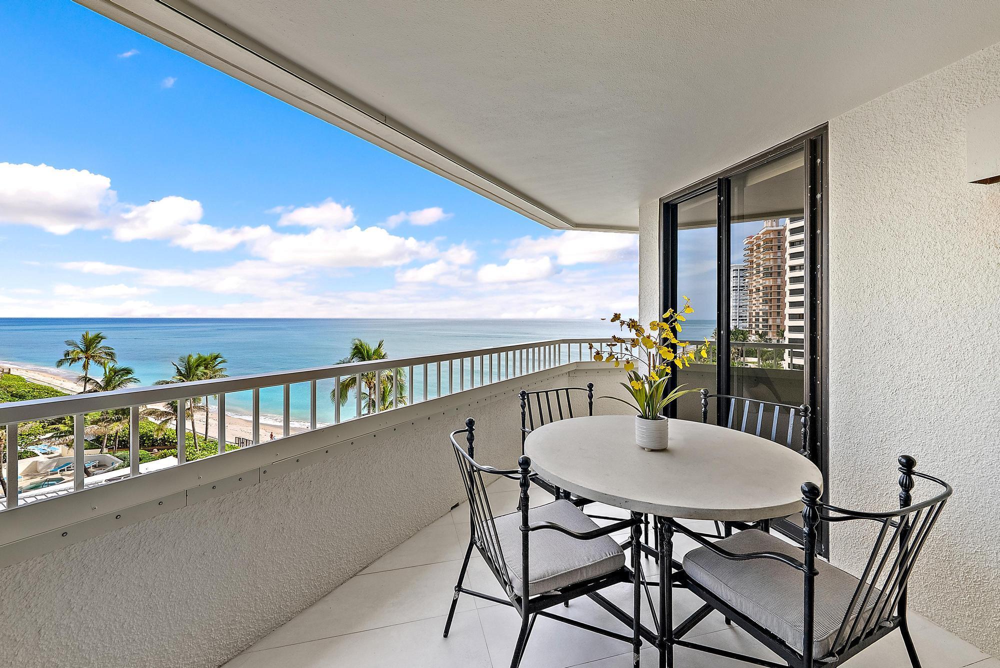 Don't miss this rarely available, fully updated oceanfront end-unit in the highly desirable gated community of SeaWinds on Singer Island. Renovated in 2023, this spacious 2BR/2BA residence offers over 1,800 sq. ft. with ceramic tile throughout and modernized kitchen and baths. Enjoy balcony views of both the ocean and intracoastal from this immaculate end-unit. The large primary suite features a balcony, while the guest room offers two queen beds. The living room includes a king-size pull-out sleeper sofa. Additional highlights include in-unit washer/dryer, extra storage, and one covered parking space. SeaWinds amenities include 24-hour manned gate, pools, fitness center, tennis, and direct beach access. Being offered seasonal and annual
