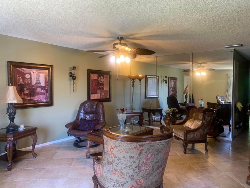This stunning 2 bedroom 2 bath condo is located in an excellent 55 + community, meticulously maintained, and a great fit for anyone looking for a relaxing lifestyle. This condo was designed with an open living and dinning room layout, perfect for entertaining. Tile flooring throughout and contemporary appliances. Delightful backyard view of the natural preserve while sitting on porch with plentiful shade. Upgraded windows, and dedicated utility room with washer and dryer. Close to hospital, clinics, shopping, and the white sand beaches of Fort Pierce and Stuart with crystal clear waters for swimming, surfing, snorkeling and fishing.  Don't miss out on this peaceful gem.