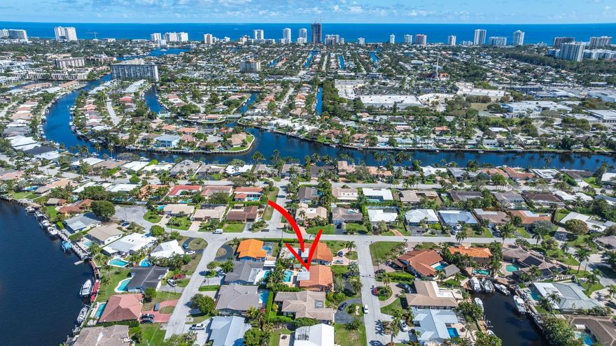 This extra-spacious home with a private IN-LAW suite checks all the boxes. In addition to what you can see, like the fantastic floorplan and the beautiful updates; this home offers peace of mind with features like a 2021 roof; impact windows and doors; upgraded electrical; pool resurfaced in 2024, newer pool pump; on demand tankless water heater and more!The main house has a formal living area as well as a large, updated kitchen, open to the expansive family room that overlooks the pool and yard. The bedrooms are spacious, especially the primary suite with its walk-in closet and access to pool. The in-law suite is perfection offering privacy and comfort. Prestigious High Ridge Estates offers easy access to the Pompano Pier, Lauderdale by the Sea- and to everything you need! Roof 2021; Complete impact protection with hurricane rated windows and doors; updated electrical panel; newer, on-demand, tankless water heater,-MIL Suite: Includes kitchenette, full bathroom, private entrance and a separate AC unit.In-law suite can be accessed from the home or through a private entrance*MIL suite could be converted back to a garage Primary bedroom has french doors to the pool areaOversized pool was resurfaced in 2024, newer pool pump.Circular driveway provides parking for multiple vehicles.Alarm system in place.