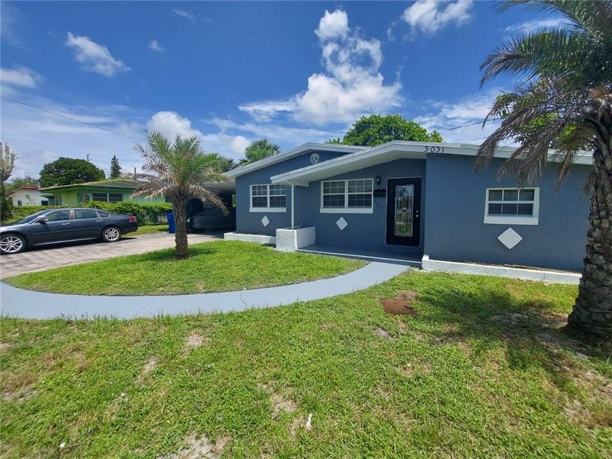 Beautiful 4 bed 2 bath single family home. Was completely remodeled few years ago with Kitchen granite countertops ,Central AC ,Tile floors , Washer and Dryer ,Covered parking & nice back yard .Currently rented until 02/28/2022- Please do not disturb the tenants.