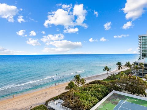 A home in Highland Beach