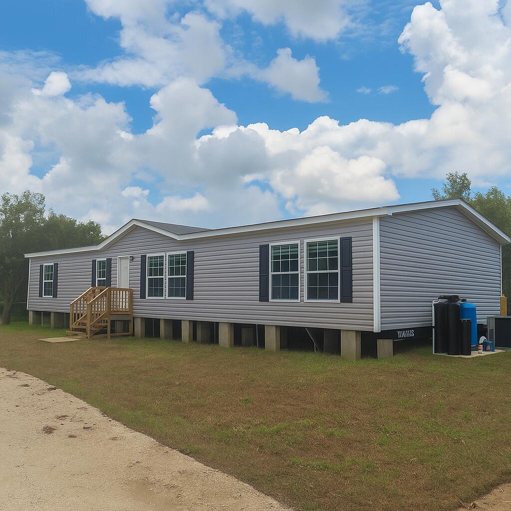 Brand new 2025 4-bedroom, 2-bathroom home on 1.25 beautiful, high-and-dry acres in peaceful Okeechobee! This move-in ready property offers 1,680 sq ft of living space surrounded by mature oak trees and fully enclosed with fencing and a private entry gate for added security and seclusion.Built with all impact glass windows and a Wind Zone 3 rating, this home is designed for durability and peace of mind. Inside, you'll find an open, functional floor plan, modern finishes, and a complete kitchen with all appliances included. The home also features a whole-home water softener system and is FHA/VA financing approved.Enjoy the freedom of country living--no HOA, plenty of room for your RVs, boats, or animals, and the tranquility of your own slice of nature. Turnkey and ready.