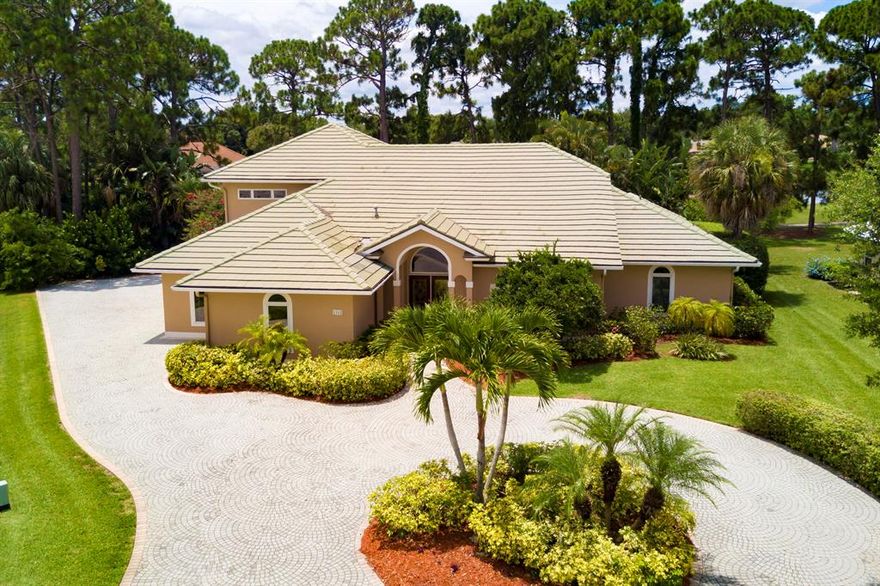 This property is an absolutely spectacular 2 story cul-de-sac pool home in the gated community of Country Club Estates, located in the heart of the master planned community of St. Lucie West. Nestled in sumptuous tropical foliage, this 4 BR, 3.1 Bath property will delight you with it's wide open floor plan, true chef's kitchen featuring double ovens and large burner gas stove, new kitchen cabinets, granite counter tops, and immense storage capacity The Master Suite with a huge loft leads you to a private balcony veranda overlooking the pool, lanai and gorgeous fairway. New on trend tile floor throughout with massive laundry room this truly is the Florida dream lifestyle, close to beautiful east coast beaches, fabulous shopping, near to highways, theaters and  the NY Mets Spring Training!