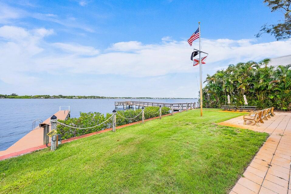 Located On The West Side of Palm City Road Just Up From The River; Is This Beautifully Renovated & Sold Fully Furnished; 1 Bedroom & 1 Bathroom 55+ Condo. This Very Comfortable Unit Is The Perfect Space For Anyone! Offering A Spacious Bedroom & Ample Storage Space, New Carpet, New Fans & Fixtures, New Curtains, New Interior Paint, New Bathroom Vanity & Toilet. The Patio Was Converted Into A Great Sunroom Perfect to Enjoy Sunsets & Sunrises!The A/C is 2018.The Common Area Laundry Is Next Door So No Need To Go Far! Just Steps Away From The Pier Which Is Super Convenient For An Evening Stroll!The HOA includes - FREE GOLF! (Come All Golfing Enthusiasts!!), Cable, Water, Sewer, Building Insurance/Maintenance, Trash, Community Pool, Clubhouse & Other Great Amenities Can Be Found Here! NO PETS