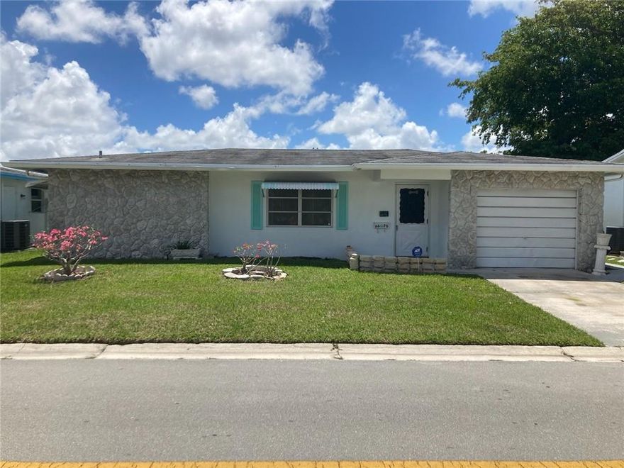 Come see this highly desirable 55+ Paradise Gardens community.This very spacious 1739 sq ft home under air, features 2 bedroom 2 bath , large  family room, dining room and large living room, remodeled kitchen , garage , along with a back yard patio with water view ,Plenty of room to convert to a 3rd bedroom or office.This home offers a low maintenance , which includes :Clubhouse, community pool, fitness center, card room etc. .conveniently located to plenty of Shopping and Restaurants Maintenance includes: lawn care and exterior painting . Great opportunity, Owner motivated , don’t miss out,  BACK ON MARKET ..WON’T LAST!!Please call Listing Agent for showing.
