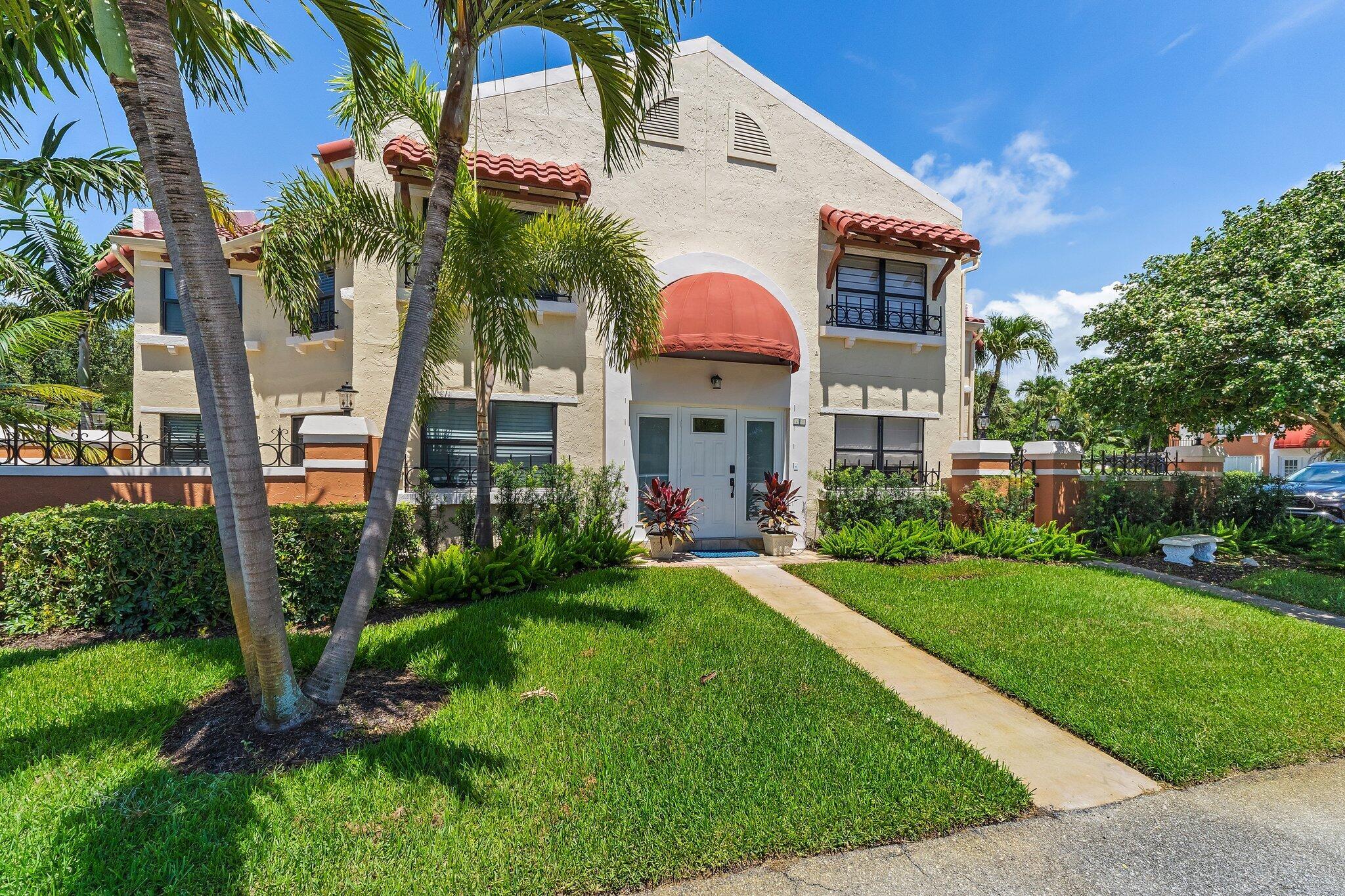Completely renovated beautifully furnished town home with washer dryer. Minutes to Juno Beach! Plenty of storage. Outdoor eating/private porch area. 2 parking spaces.Exclusive amenities include a clubhouse with a large pool and spa and fitness center. Minutes away from the ocean, beach, intracoastal and premier dining.