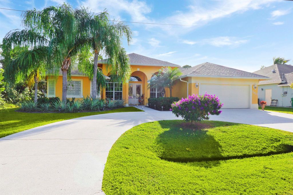 Photo of 3457 SW San Miguel Street, Port St Lucie, FL 34953 (MLS # R10930485)