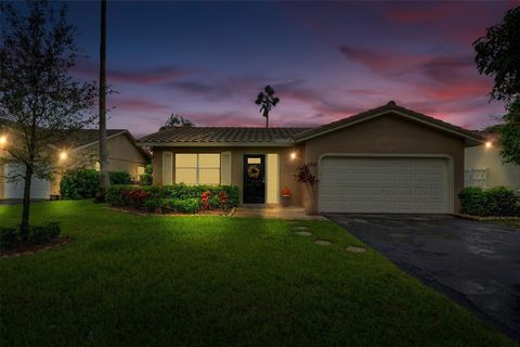 A home in Coral Springs