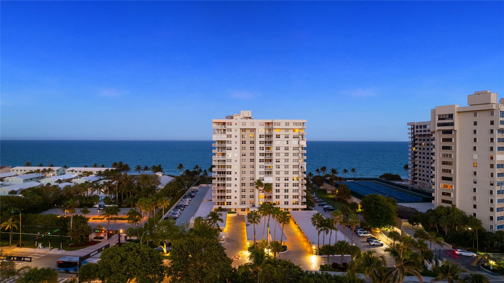 Spacious 1,000 SqFt residence on the desirable North East side of the building. Enjoy year-round comfort on your private balcony with refreshing ocean breezes. Ocean views from every room creating a serene coastal living experience. This beautiful condo offers: 1 spacious Bedroom and 1 and a half spacious Bathrooms, large closets, hurricane impact windows and doors, washer & dryer in the unit, assigned cover parking spot, it is Perfect for beach lovers! Sea Ranch Lakes North offers: Oceanfront living, beautiful tropical landscaped surroundings, pool, BBQ area, fitness center, sauna, clubhouse, doorman 24/7, It is walking distance to the Publix shopping centers and downtown Lauderdale-by-the-Sea. 25 minutes to Fort Lauderdale Airport.