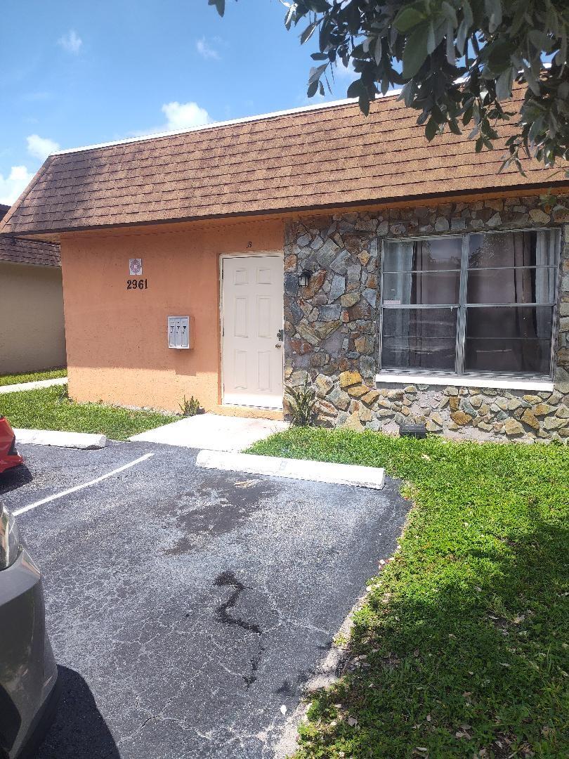 Beautiful 2 beds and 1 bath for rent available in the in central location in Lauderdale Lakes. Water is included in the rent. The property is located in a good area. The property offers 2 good size bedrooms and a beautiful bathroom and a large living room. The property also comes with a good size backyard and 2 assigned parking spots. The property is located at walking distance to Walmart, Ross store, Burlington, ALDI, Burger king and bus stops, etc. No minimum credit score minimum required. You only need to have good background and no eviction and proof of income showing that you can pay the rent on time. This property is very private. Small pets are ok. You will love living in that community. No association. This property will not last long. Schedule a showing TODAY before it is gone.